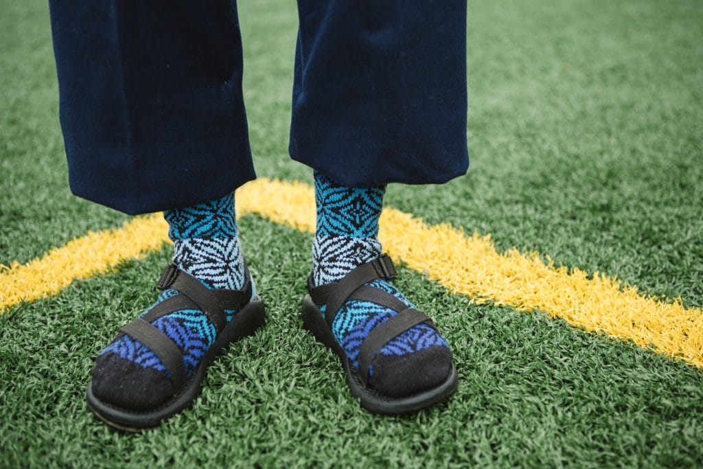 sidekick socks recycled fabric