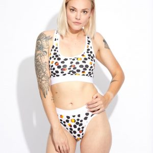 Women's Snow Leopard Sporty Bikini XS