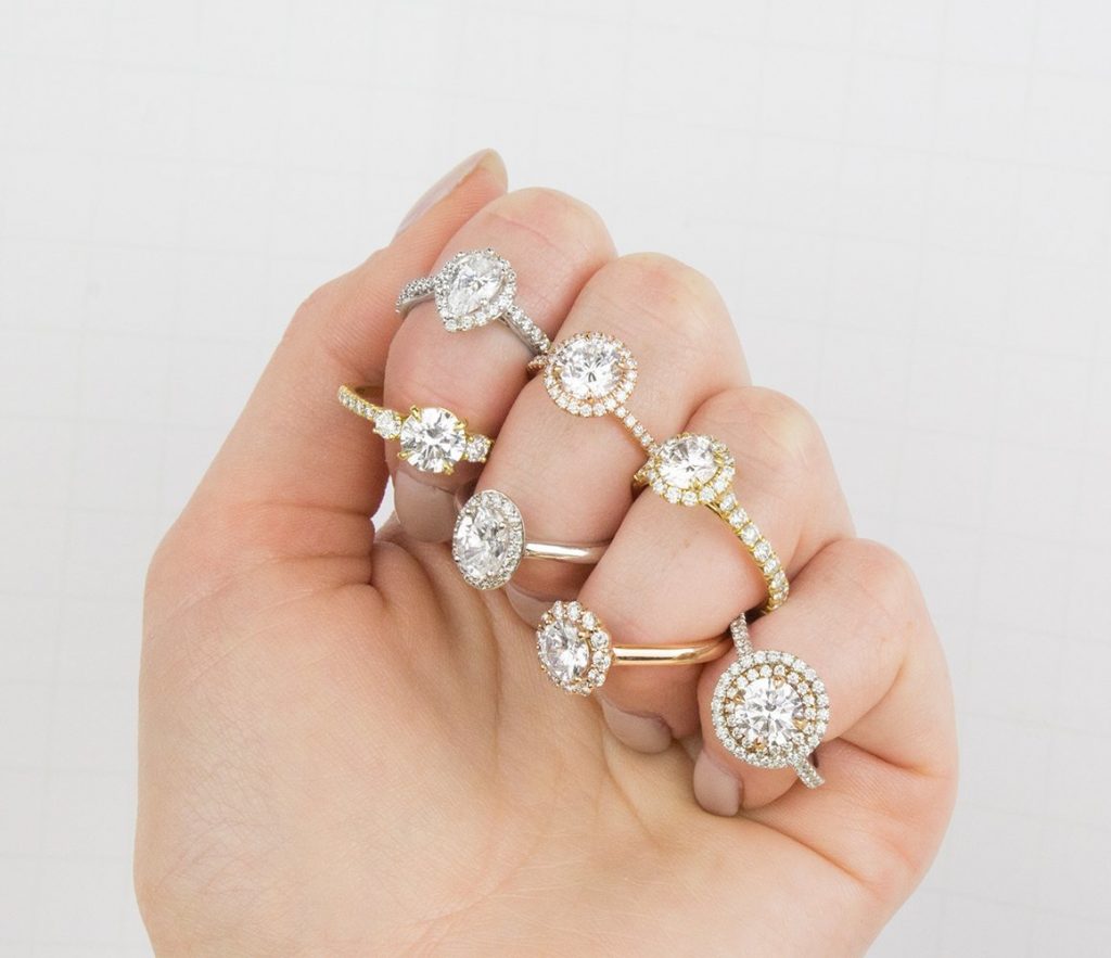 brilliant earth jewelry giveback and sustainable good metals and materials conscious company
